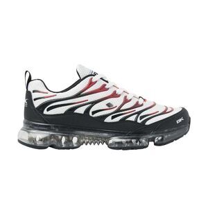 British Knights Mens Urbex Mesh Air Cushioned Sneakers / White/Black/Red